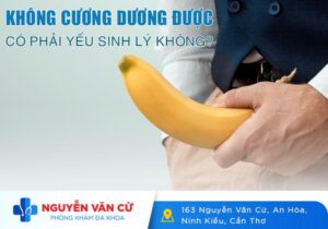 Không Cương Dương Được Có Phải Yếu Sinh Lý Không?