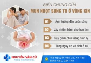 Cách Chữa Mụn Nhọt Sưng To Ở Vùng Kín Tại Nhà