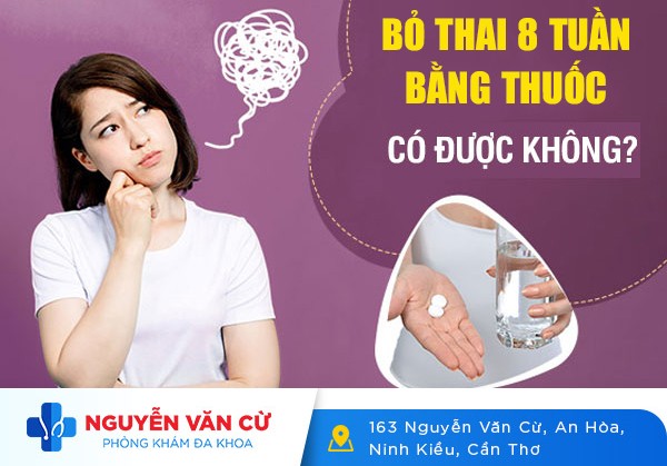 Bỏ Thai 8 Tuần Tuổi Bằng Thuốc Được Không?